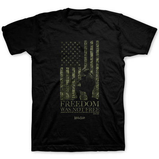 Kerusso Christian T-Shirt Freedom Was Not Free Kerusso® apparel Mens Short Sleeve T-shirt Women's