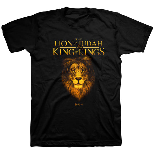 Kerusso Christian T-Shirt King Lion Kerusso® apparel Mens Short Sleeve T-shirt Women's