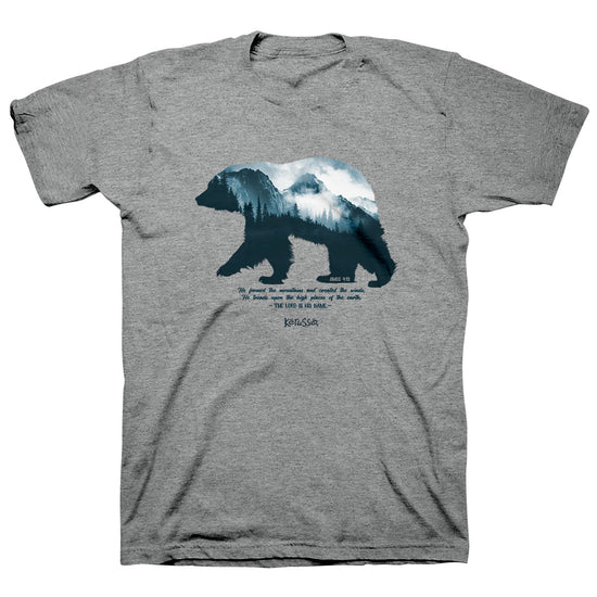 Kerusso Christian T-Shirt Mountain Bear Kerusso® apparel Mens T-shirt Women's