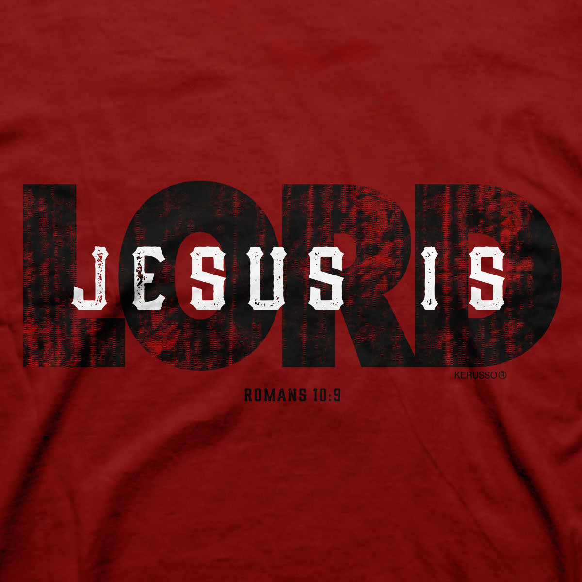 Kerusso Christian T-Shirt Jesus Is Lord Kerusso® apparel Mens T-shirt Women's