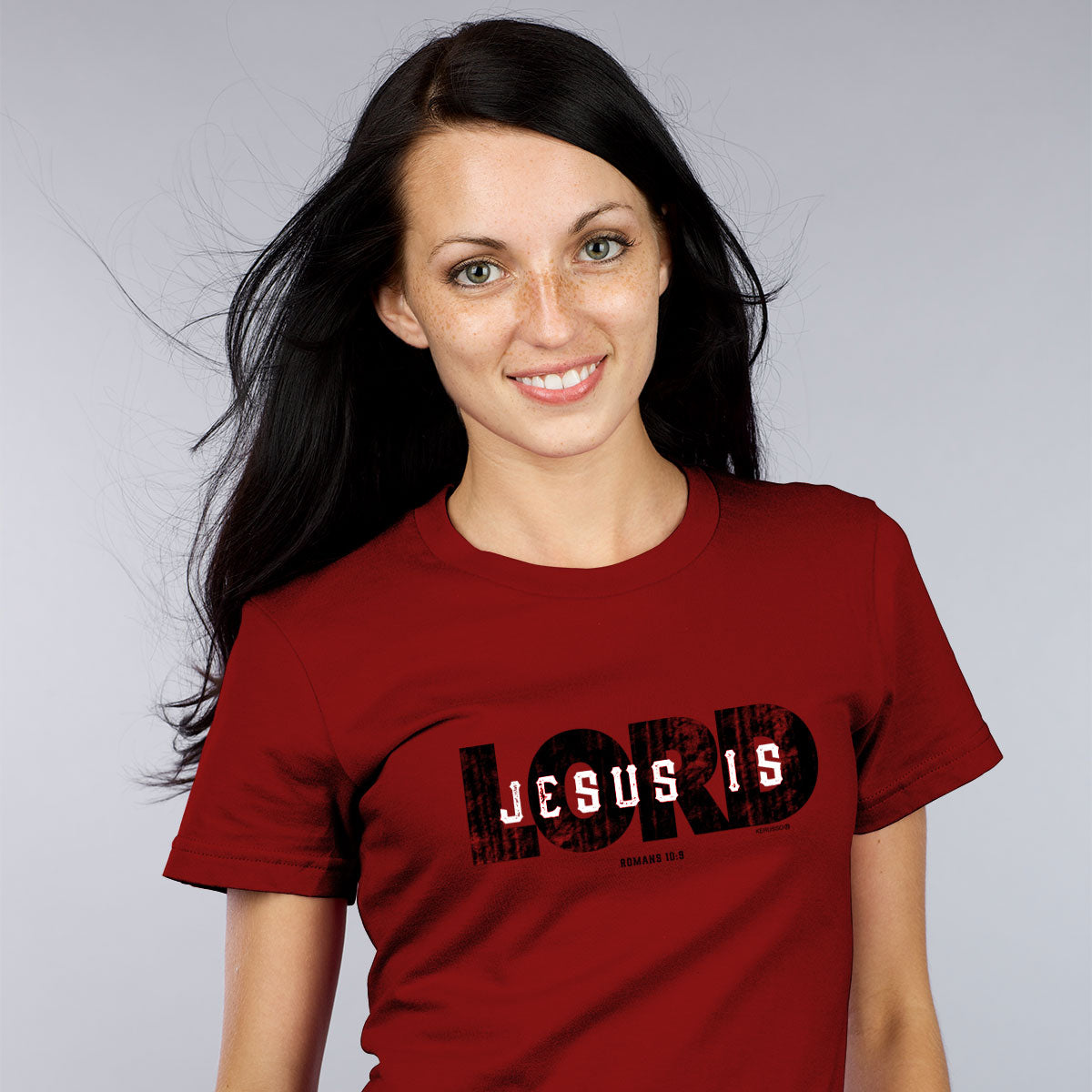 Kerusso Christian T-Shirt Jesus Is Lord Kerusso® apparel Mens T-shirt Women's