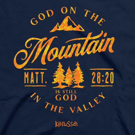 Kerusso Christian T-Shirt God On The Mountain Kerusso® apparel Mens T-shirt Women's