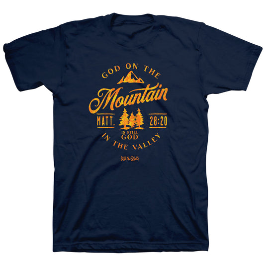 Kerusso Christian T-Shirt God On The Mountain Kerusso® apparel Mens T-shirt Women's