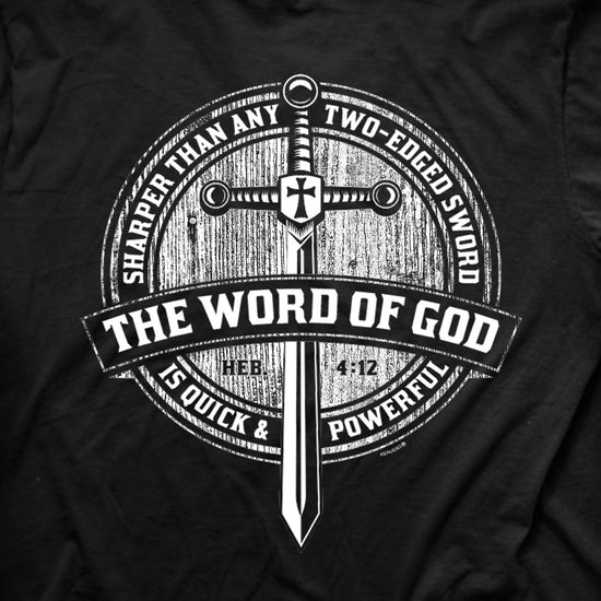 Kerusso Christian T-Shirt Word Sword Kerusso® apparel Mens T-shirt Women's