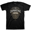 Kerusso Christian T-Shirt Courageous Faith Kerusso® apparel Mens T-shirt Women's