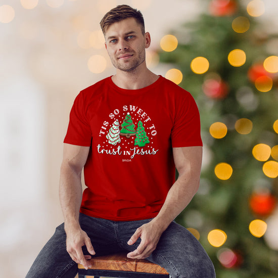 Kerusso Christmas T-Shirt Tis So Sweet Kerusso® apparel Fall 2024 Mens New Short Sleeve T-shirt Women's