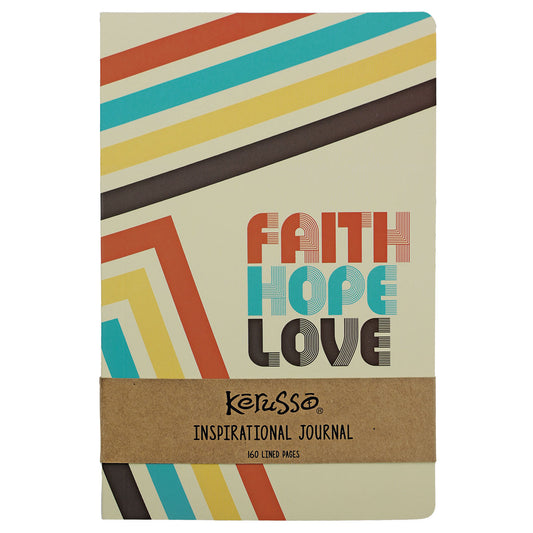 Kerusso Faith Hope Love Journal Kerusso® accessories Journals