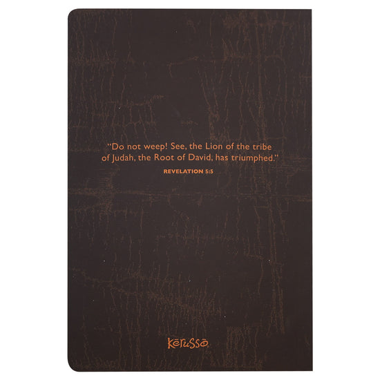 Kerusso Mens Paperback Journal Lion Cross Kerusso® accessories Journals