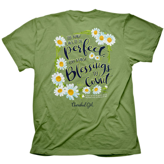 Cherished Girl Womens T-Shirt Too Many Blessings Cherished Girl® apparel T-shirt Women's