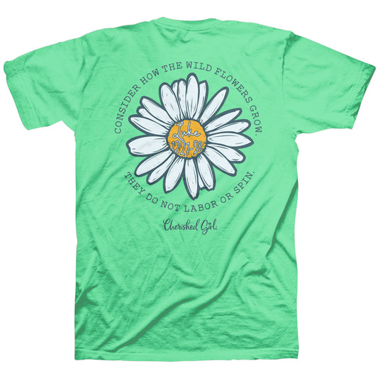 Cherished Girl Womens T-Shirt Consider The Wildflowers Cherished Girl® apparel T-shirt Women's