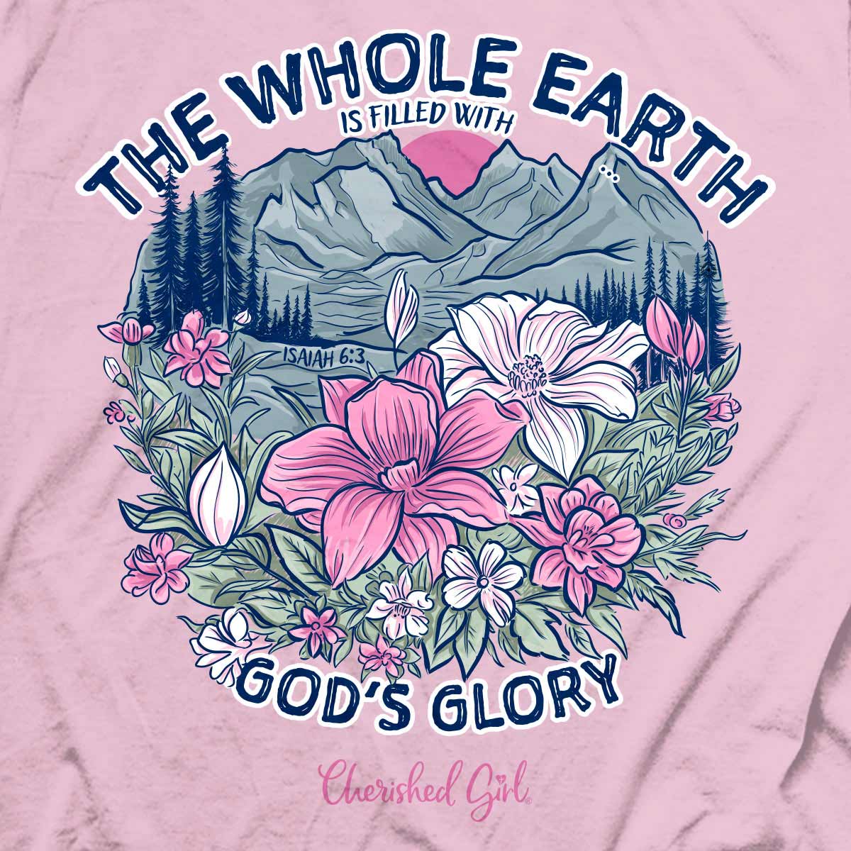 Cherished Girl Womens T-Shirt The Whole Earth Cherished Girl® apparel T-shirt Women's