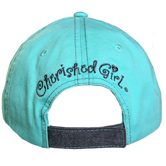 Cherished Girl Womens Cap Amazing Grace Cross Cherished Girl® apparel cap Hats Hats / Beanies Women's