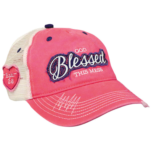 Cherished Girl Womens Cap God Blessed Cherished Girl® apparel cap Hats Hats / Beanies Women's