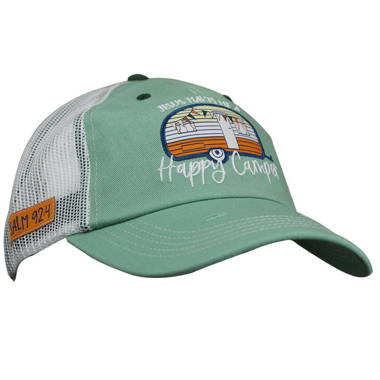 Cherished Girl Womens Cap Happy Camper Cherished Girl® apparel cap Hats Hats / Beanies Women's