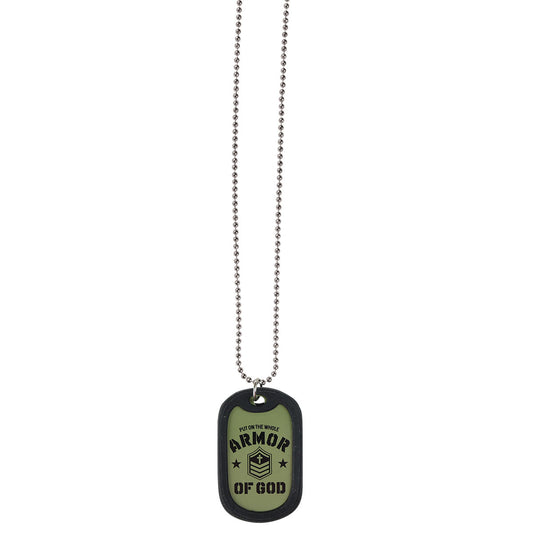 Faith Gear Dogtag Necklace Armor Of God Faith Gear® accessories jewelry