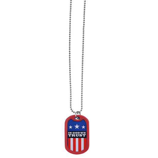 Faith Gear Dogtag Necklace In God We Trust Faith Gear® accessories jewelry