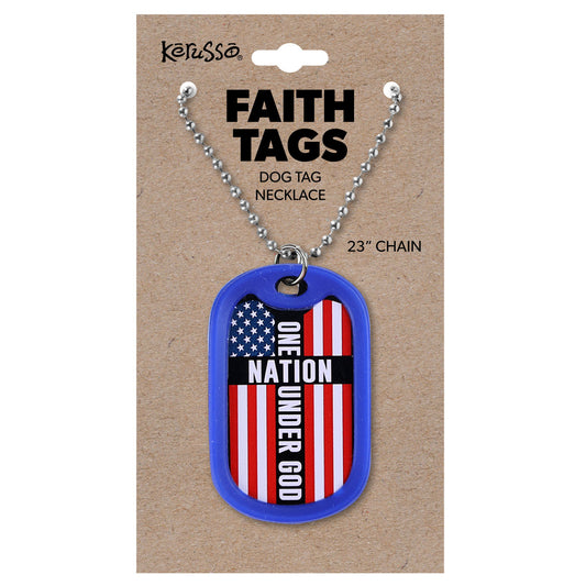 Faith Gear Dogtag Necklace One Nation Faith Gear® accessories jewelry