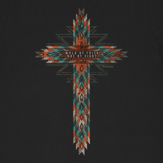 grace & truth Womens T-Shirt Southwestern Cross grace & truth® apparel T-shirt Women's