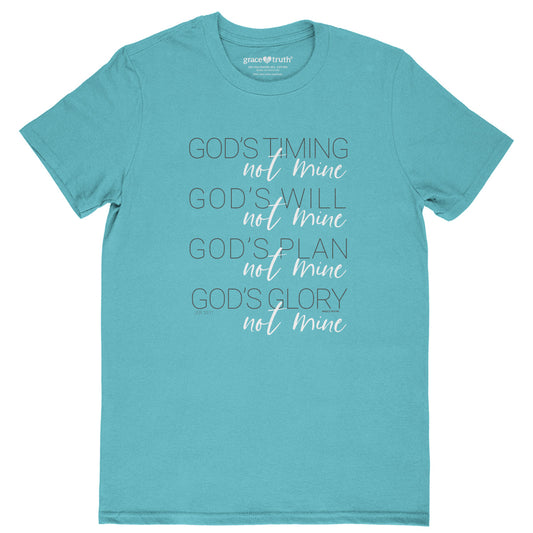 grace & truth Womens T-Shirt God's Timing grace & truth® apparel T-shirt Women's