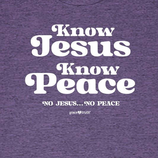 grace & truth Womens T-Shirt Know Jesus grace & truth® apparel T-shirt Women's