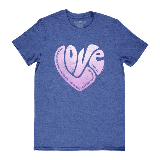 grace & truth Womens T-Shirt Love Heart grace & truth® apparel T-shirt Women's