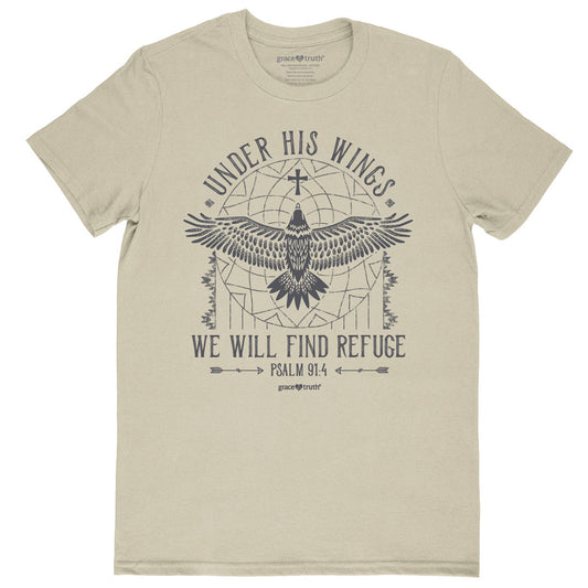 grace & truth Womens T-Shirt Under His Wings grace & truth® apparel T-shirt Women's