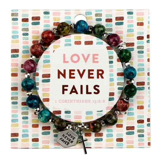 grace & truth Love Never Fails Keepsake Bracelet grace & truth® accessories jewelry