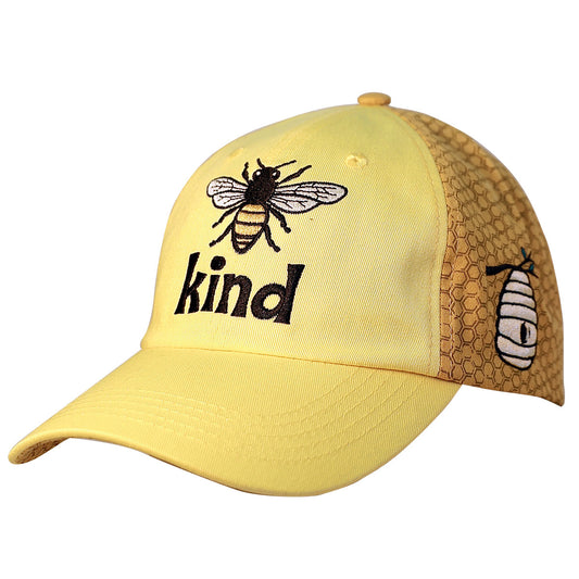 grace & truth Womens Cap Bee Kind grace & truth® apparel cap Hats Hats / Beanies Women's