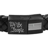 HOLD FAST Mens Bracelet We The People Flag Braided HOLD FAST® accessories jewelry