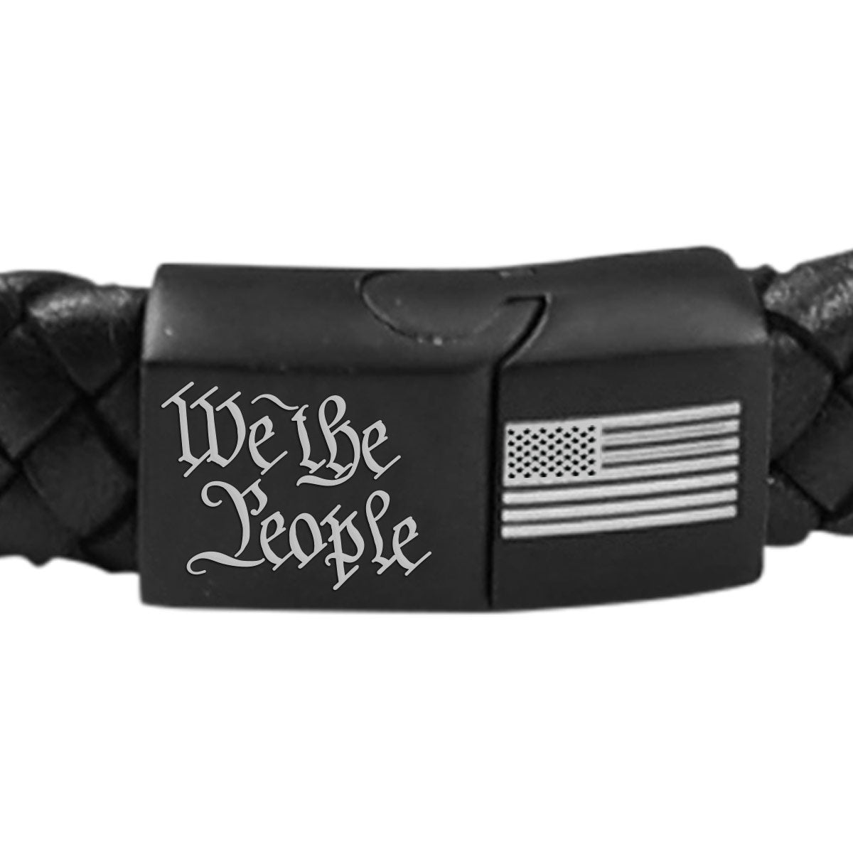 HOLD FAST Mens Bracelet We The People Flag Braided HOLD FAST® accessories jewelry