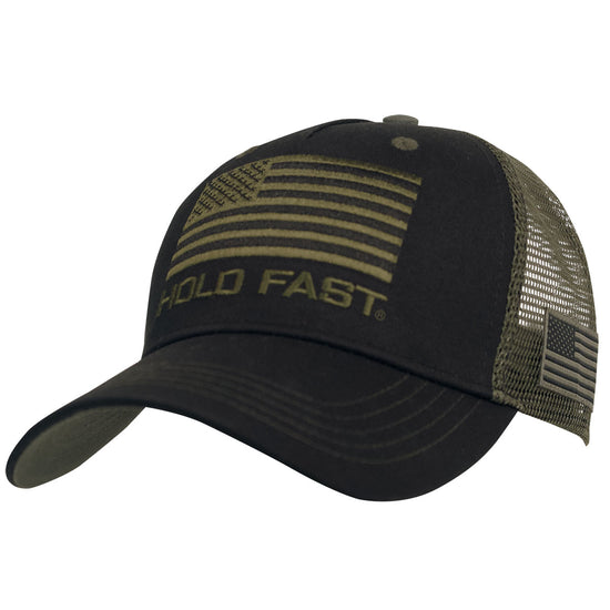 HOLD FAST Mens Cap Black Flag HOLD FAST® apparel cap Hats Hats / Beanies Mens