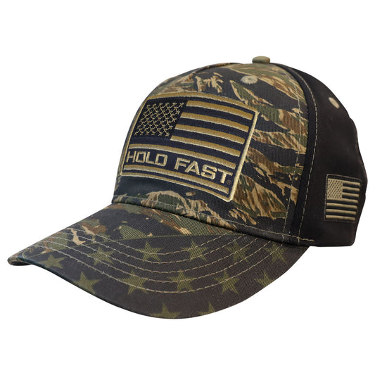 HOLD FAST Mens Cap Tiger Stripe Camo HOLD FAST® apparel cap Hats Hats / Beanies Mens