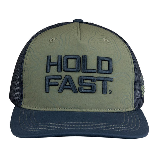 HOLD FAST Mens Cap HF Topo HOLD FAST® apparel cap Fall 2024 Hats Hats / Beanies Mens New