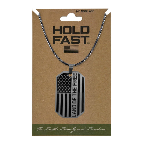 HOLD FAST Mens Necklace Land Of The Free HOLD FAST® accessories jewelry