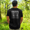 HOLD FAST Mens T-Shirt Silence/Bonhoeffer HOLD FAST® Apparel Mens Short Sleeve T-shirts