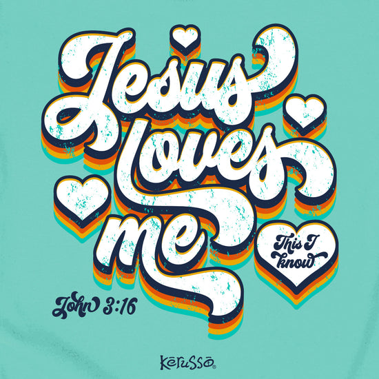 Kerusso Kids T-Shirt Jesus Loves Me Kerusso® Kidz apparel Kids T-shirt