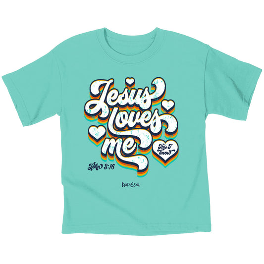 Kerusso Kids T-Shirt Jesus Loves Me Kerusso® Kidz apparel Kids T-shirt