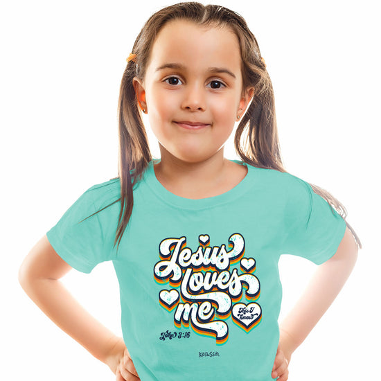 Kerusso Kids T-Shirt Jesus Loves Me Kerusso® Kidz apparel Kids T-shirt