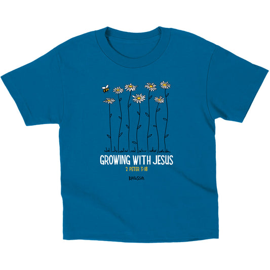 Kerusso Kids T-Shirt Growing With Jesus Kerusso® Kidz Apparel Kids New Short Sleeve T-shirts