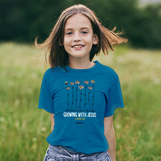 Kerusso Kids T-Shirt Growing With Jesus Kerusso® Kidz apparel Kids T-shirt