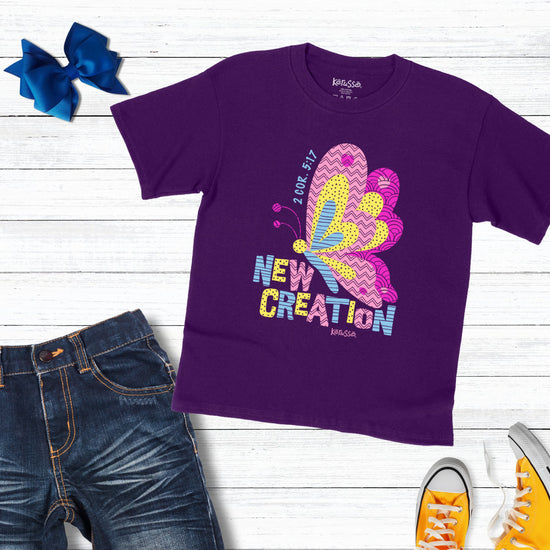 Kerusso Kids T-Shirt Collage Butterfly Kerusso® Kidz apparel Kids T-shirt