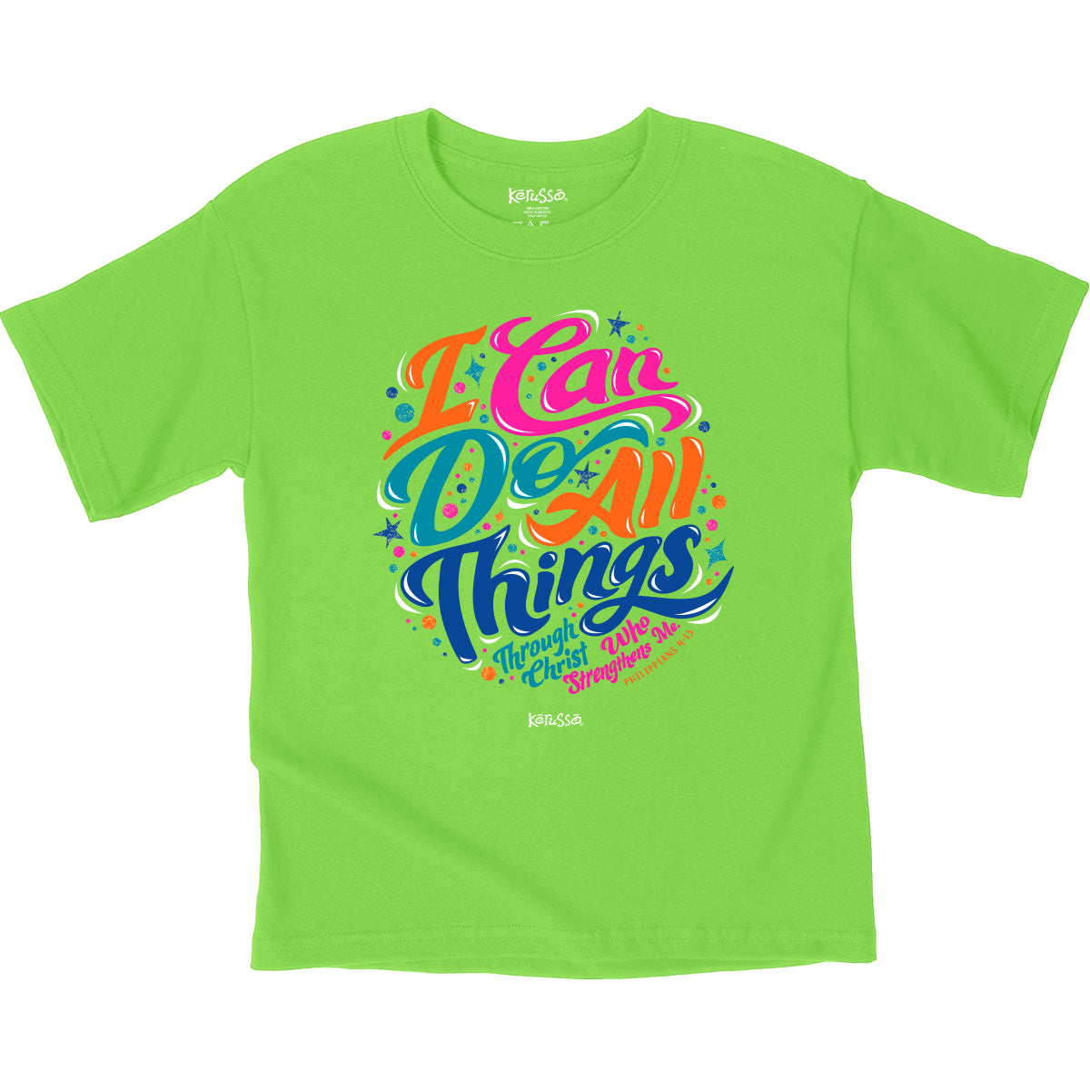 Kerusso Kids T-Shirt I Can Do All Things Kerusso® Kidz apparel Kids T-shirt