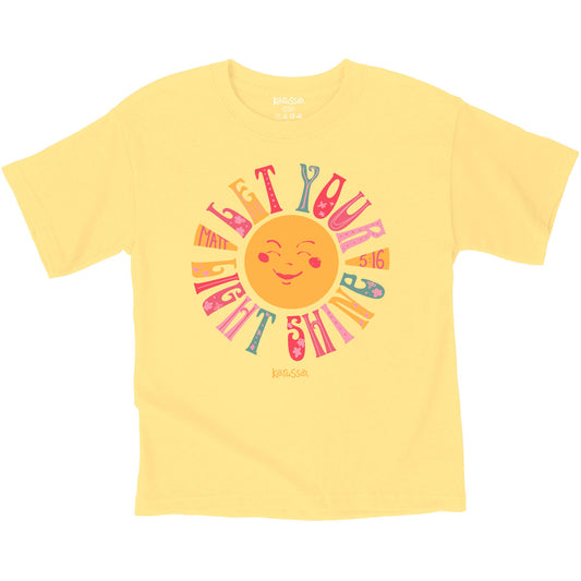 Kerusso Kids T-Shirt Let Your Light Shine Kerusso® Kidz apparel Kids T-shirt