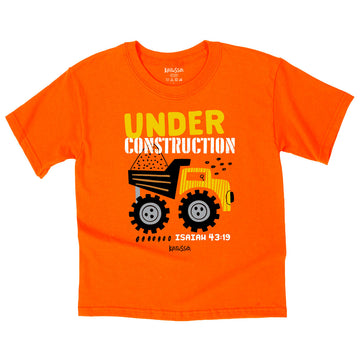 Kerusso Kids T-Shirt Under Construction Kerusso® Kidz apparel Kids T-shirt