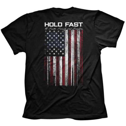 HOLD FAST Mens T-Shirt Hold Fast Flag HOLD FAST® apparel Mens T-shirt