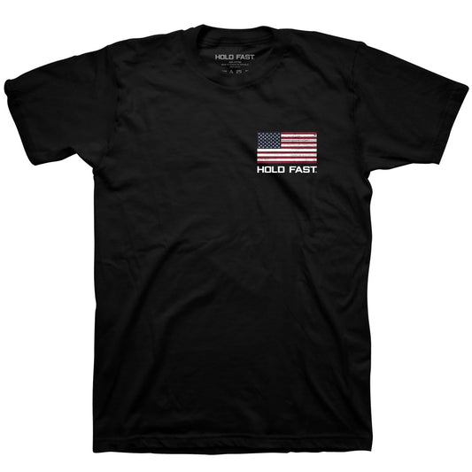 HOLD FAST Mens T-Shirt Hold Fast Flag HOLD FAST® apparel Mens T-shirt