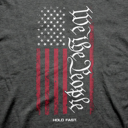 HOLD FAST Mens T-Shirt We The People Flag HOLD FAST® apparel Mens T-shirt