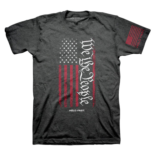 HOLD FAST Mens T-Shirt We The People Flag HOLD FAST® apparel Mens T-shirt