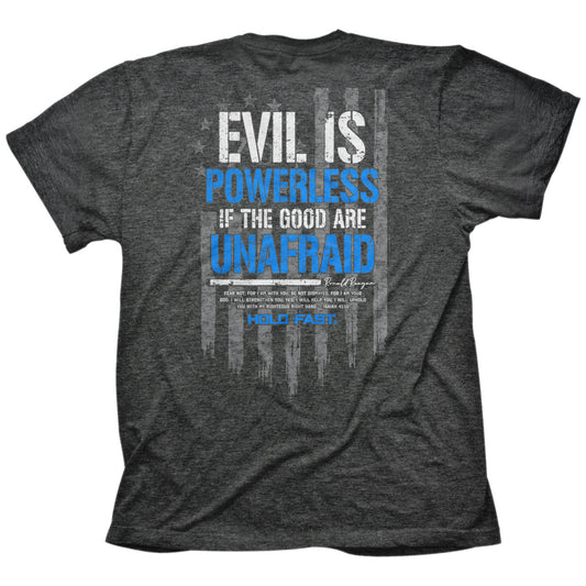 HOLD FAST Mens T-Shirt Evil Is Powerless HOLD FAST® apparel Mens T-shirt