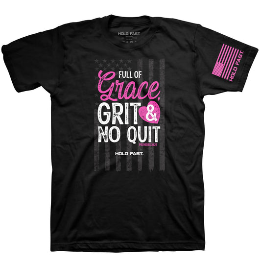 HOLD FAST Womens T-Shirt Grace & Grit HOLD FAST® Apparel New Short Sleeve T-shirts Women's